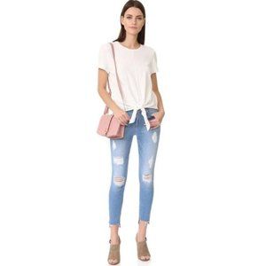 7 For all Mankind Step Hem Ankle Skinny